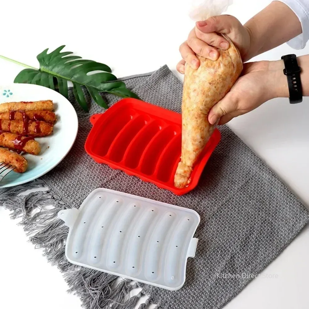 Sausage Maker Mould 6 Grids Si – обзор и цена Hot Dog Press