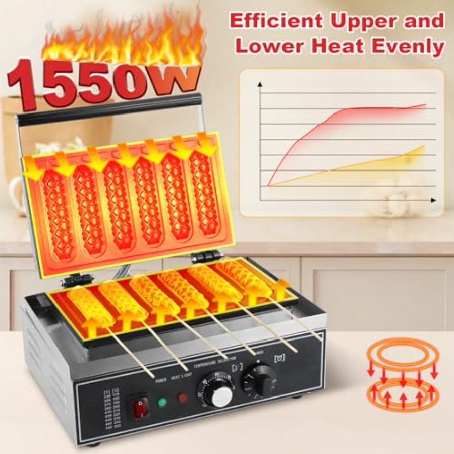 Commercial Corn Dog Maker 1550 – обзор и цена Corn Dog Stick