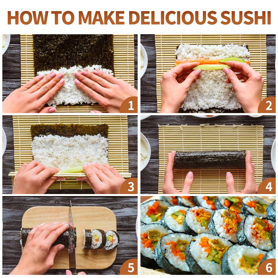 Sushi Making Set With Various  – обзор и цена Spring Roll Wrapper