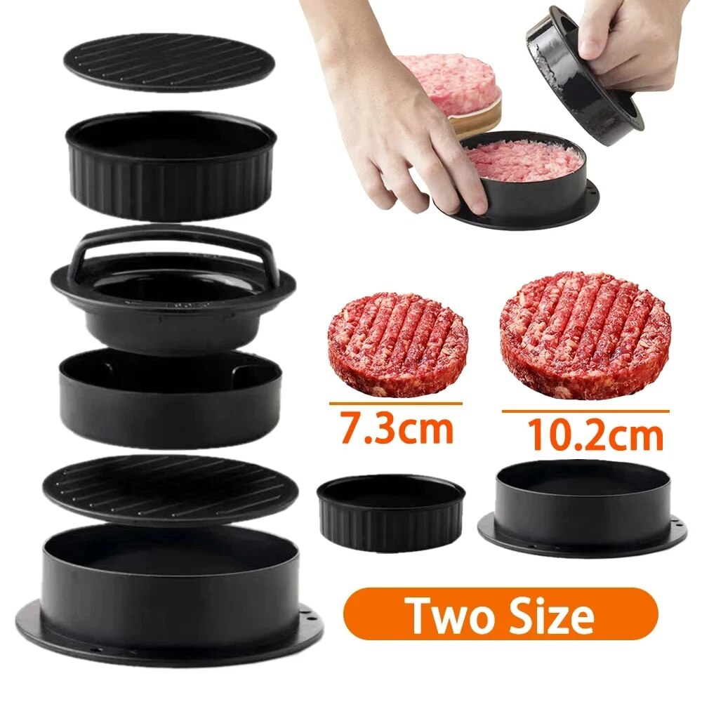 Round Hamburger Burger Press B – обзор и цена Hot Dog Press