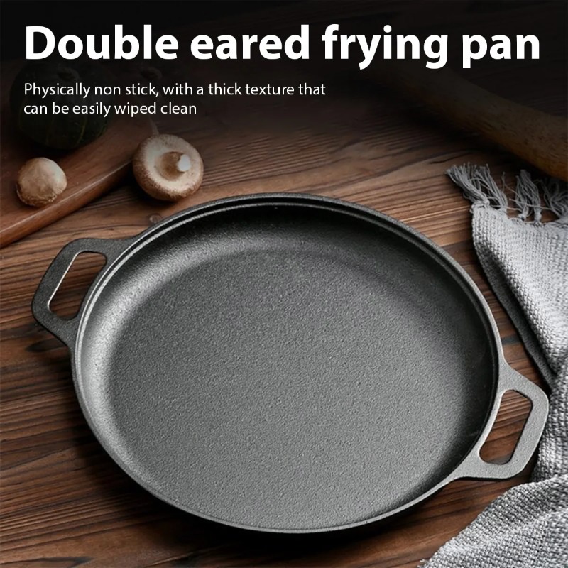 Cast Iron Frying Pan Non-stick – обзор и цена Danish Pancake Pan
