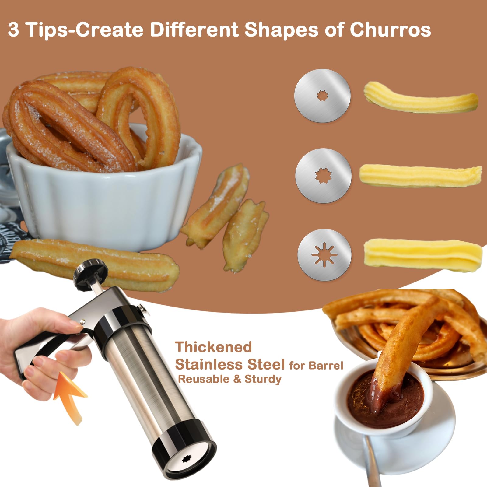 Traditional Churro Maker Machi – обзор и цена Churros Maker Gun