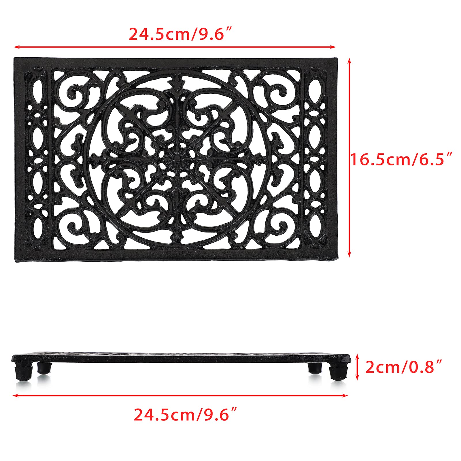 Rectangle Cast Iron Trivet Hea – обзор и цена Cast Iron Corn