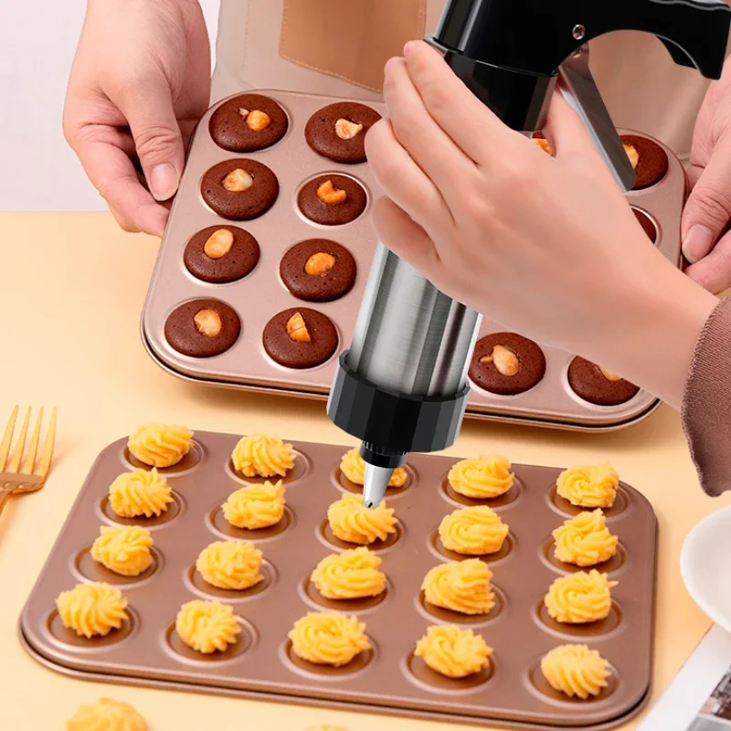 Cookie Press Gun Kit Stainless – обзор и цена Churros Maker Gun