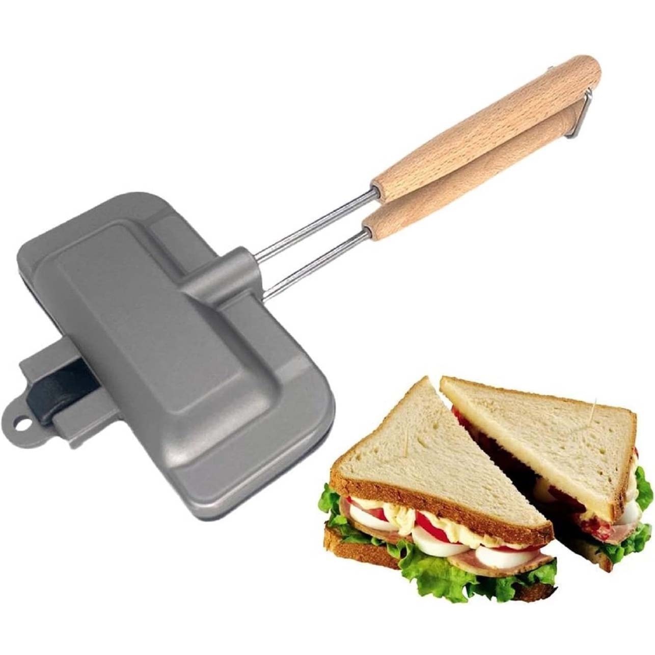 Breakfast Sandwich Maker, 4w1h – обзор и цена Hot Dog Press