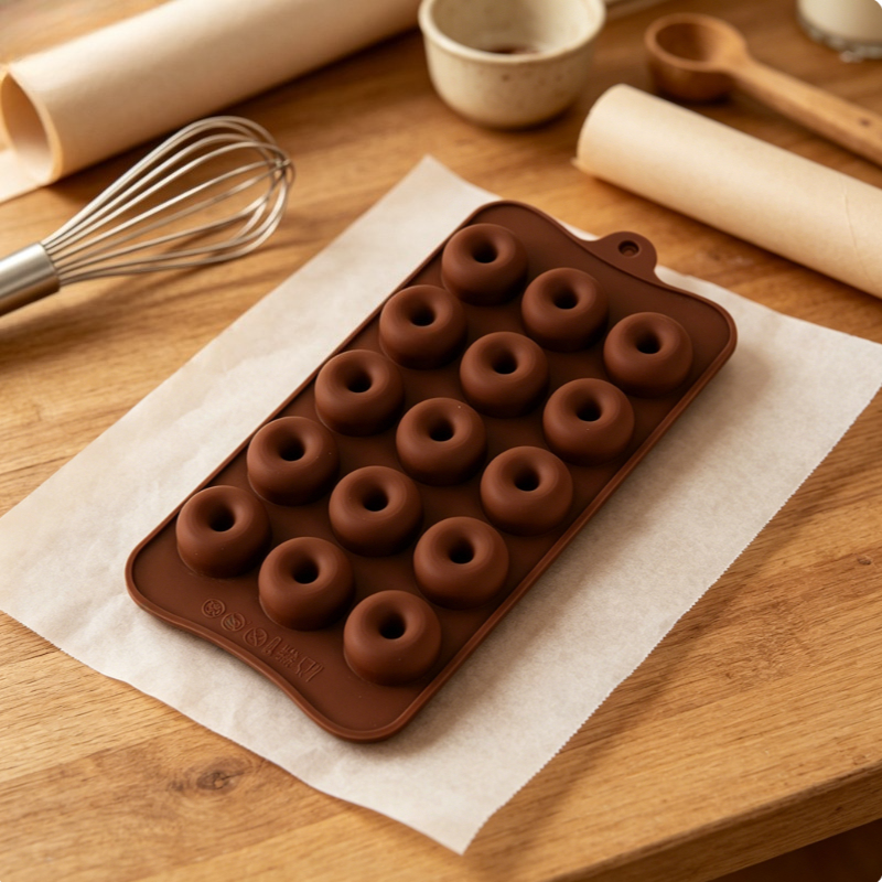 1pc donut silicone cake mold n – обзор и цена Donut Mold Silicone
