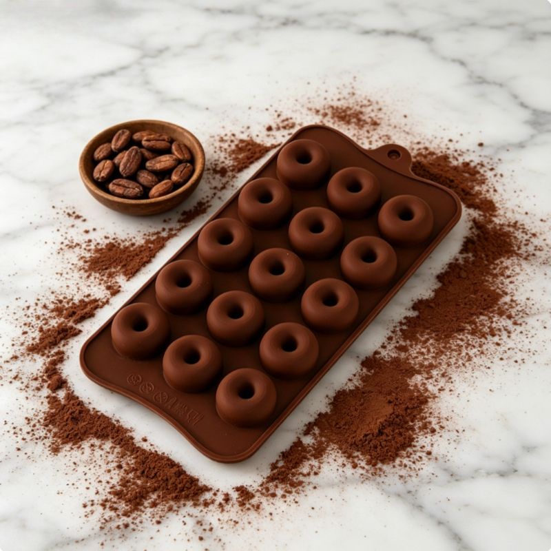 1pc donut silicone cake mold n – обзор и цена Donut Mold Silicone