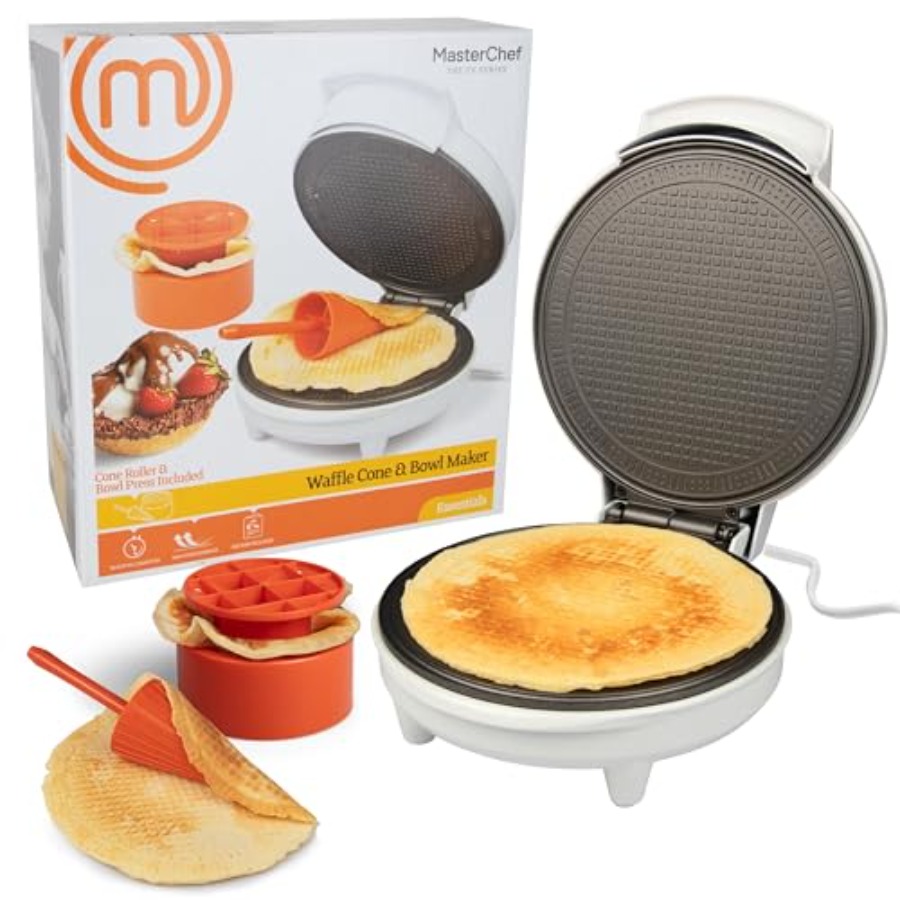 Waffle Cone and Bowl Maker wit – обзор и цена Waffle Cone Maker