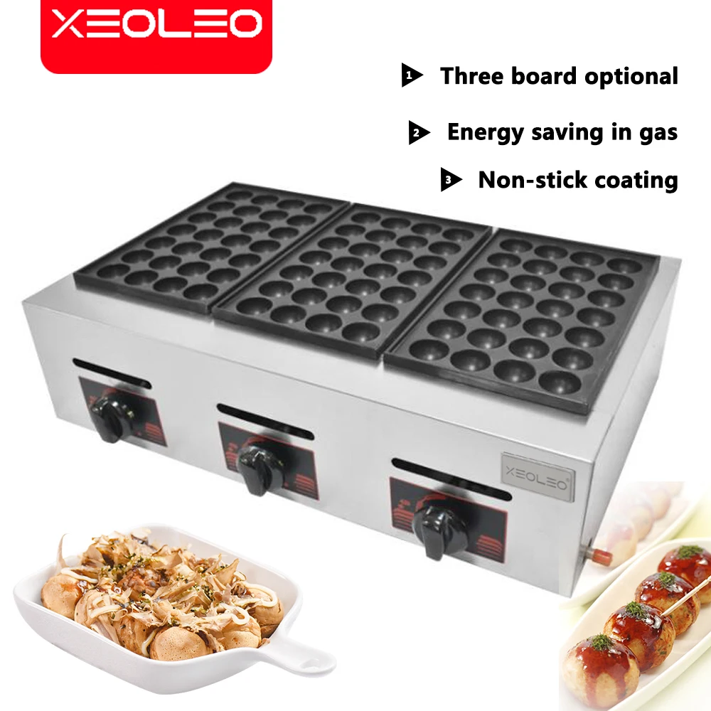 XEOLEO Commercial Desktop 3-pl – обзор и цена Takoyaki Grill Plate