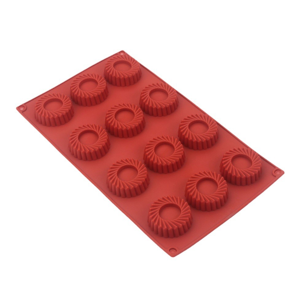 12 Holes Circular Vortex Shape – обзор и цена Donut Mold Silicone