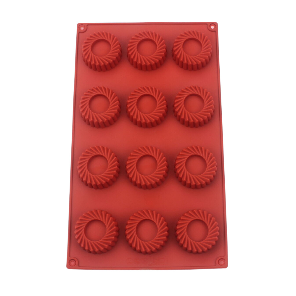 12 Holes Circular Vortex Shape – обзор и цена Donut Mold Silicone