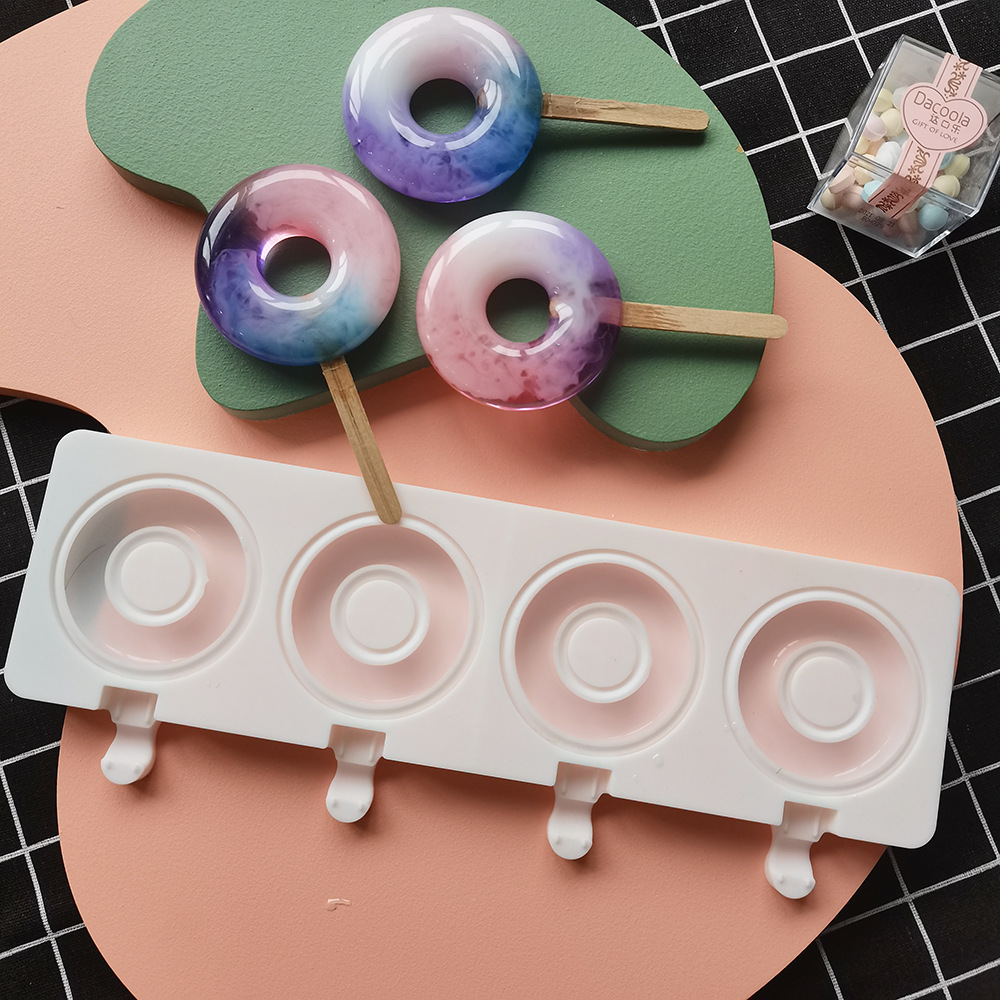 Large Donut 4 Cavity Ice Cream – обзор и цена Donut Mold Silicone