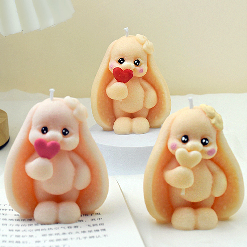 3D Long-eared Rabbit Silicone  – обзор и цена Bunny Cake Mold