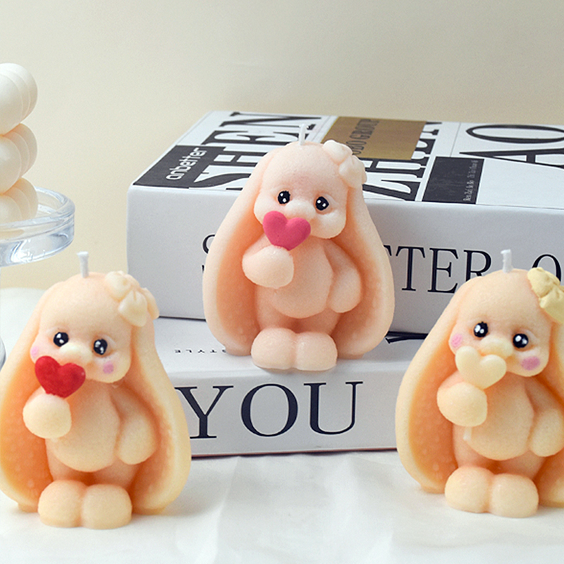 3D Long-eared Rabbit Silicone  – обзор и цена Bunny Cake Mold