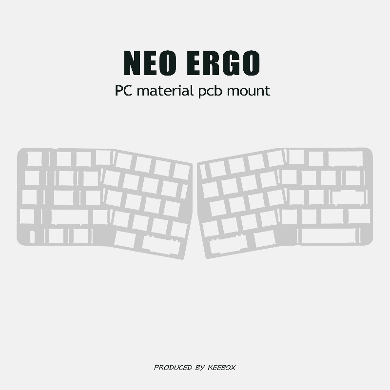 Neo Ergo Keyboard Positioning  – обзор и цена Crepe Pan Carbon