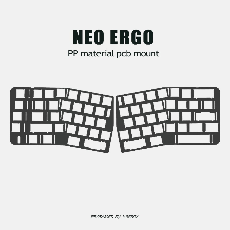 Neo Ergo Keyboard Positioning  – обзор и цена Crepe Pan Carbon