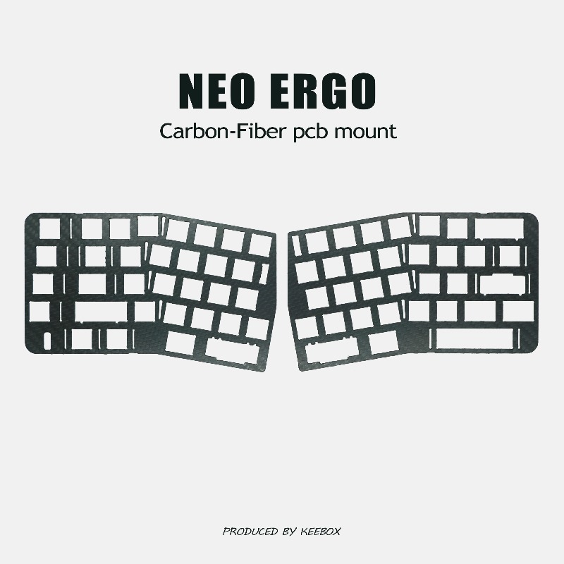 Neo Ergo Keyboard Positioning  – обзор и цена Crepe Pan Carbon