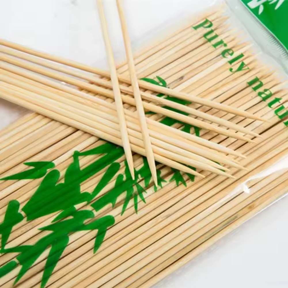 1350/90Pcs Natural BBQ Skewers – обзор и цена Corn Dog Stick