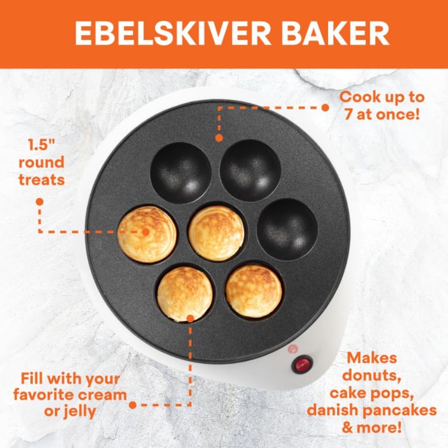 MasterChef Electric Ebelskiver – обзор и цена Takoyaki Grill Plate