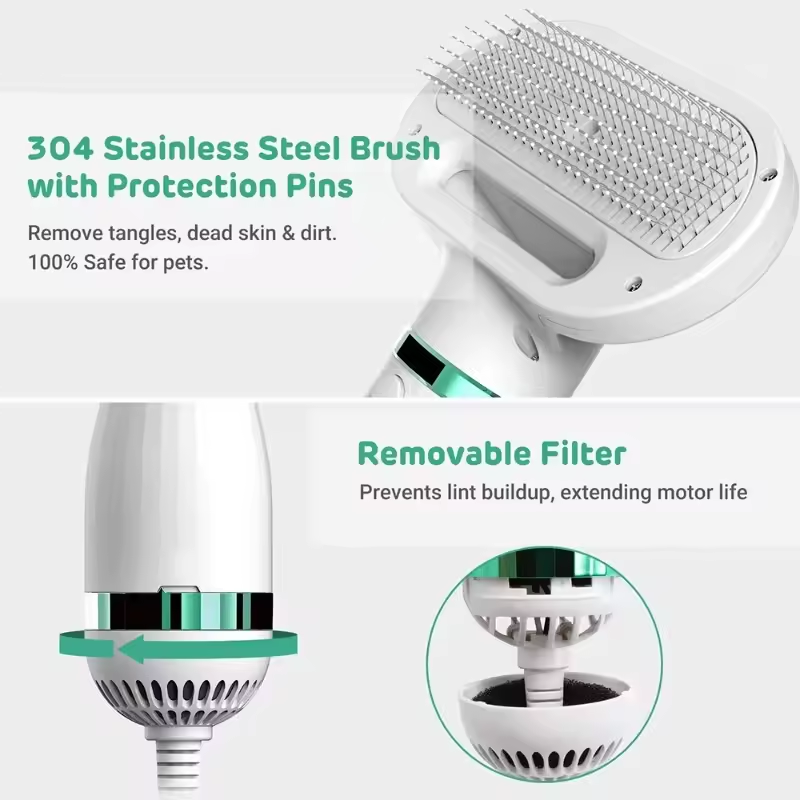 2-in-1 Pet Hair Dryer Grooming – обзор и цена Hot Dog Press