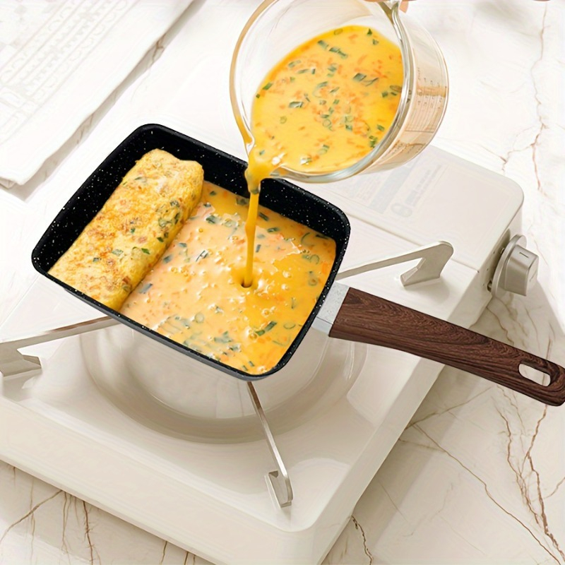 1PCS Egg Fry Pan Square Cast I – обзор и цена Cast Iron Corn