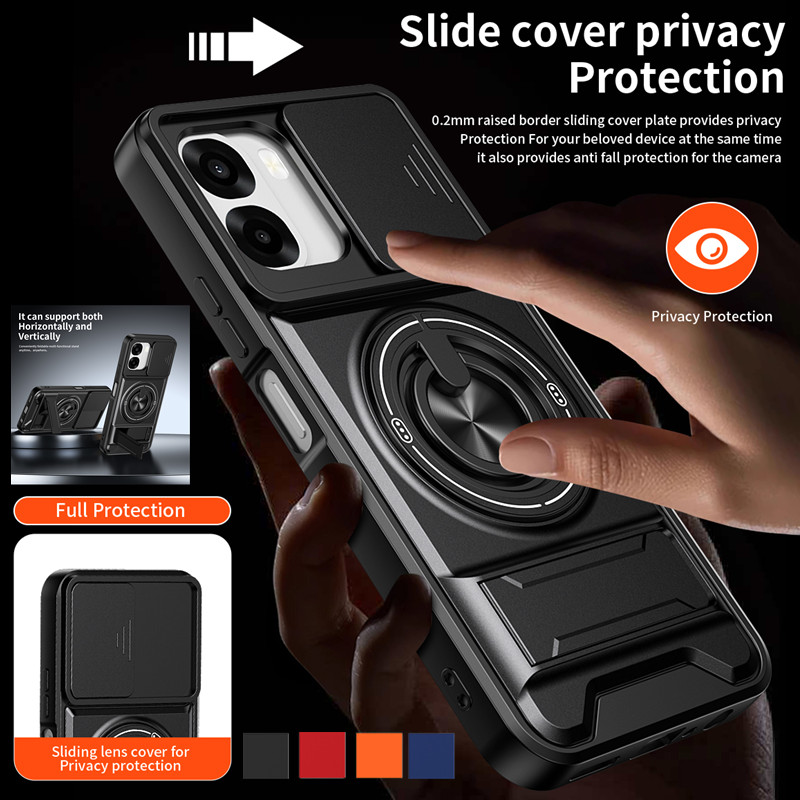 Armor Phone Case For Oppo A6x  – обзор и цена Taco Stand Holder