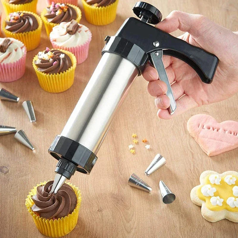 Cookie Press Gun Kit Stainless – обзор и цена Churros Maker Gun
