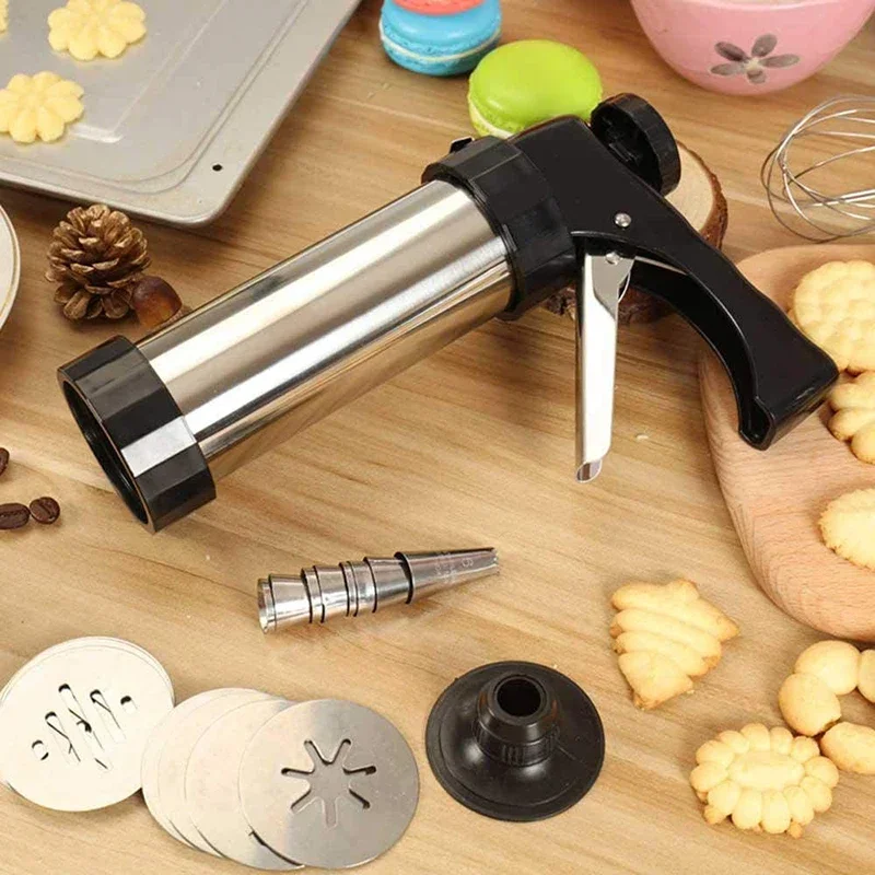 Cookie Press Gun Kit Stainless – обзор и цена Churros Maker Gun