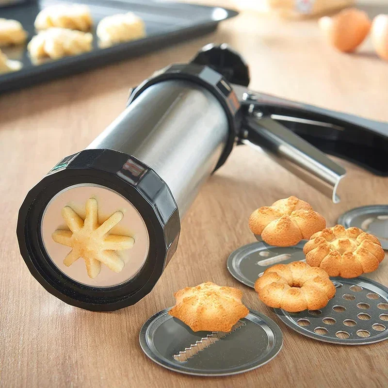 Cookie Press Gun Kit Stainless – обзор и цена Churros Maker Gun