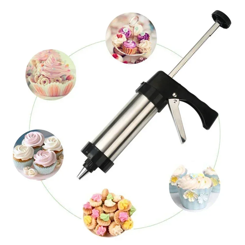 Cookie Press Gun Kit Stainless – обзор и цена Churros Maker Gun