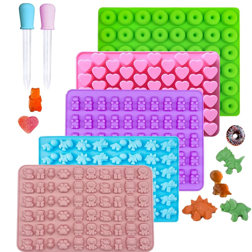 Gummy Bear Molds Silicone Mini – обзор и цена Donut Mold Silicone