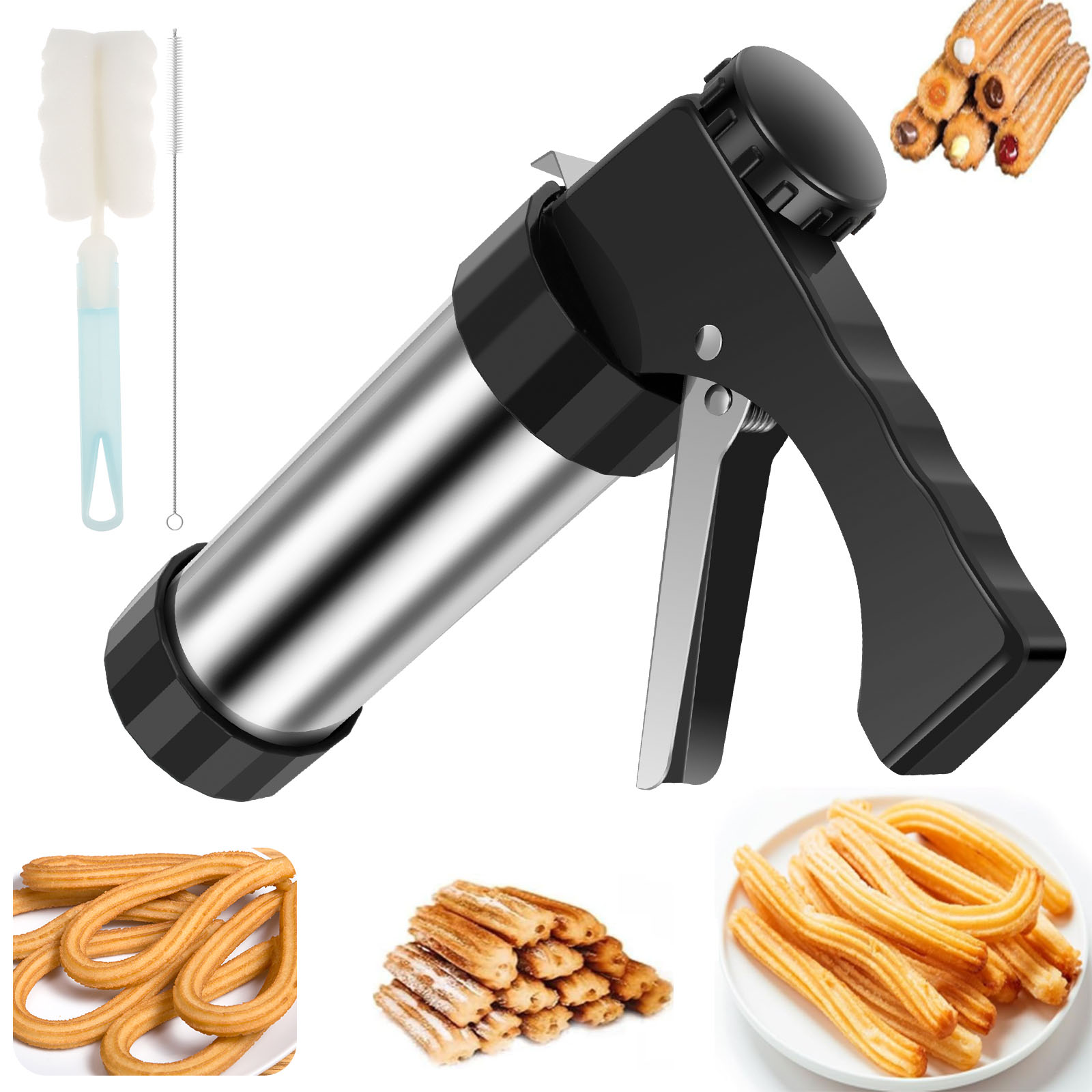 Churro Maker Machine Cookie Pr – обзор и цена Churros Maker Gun