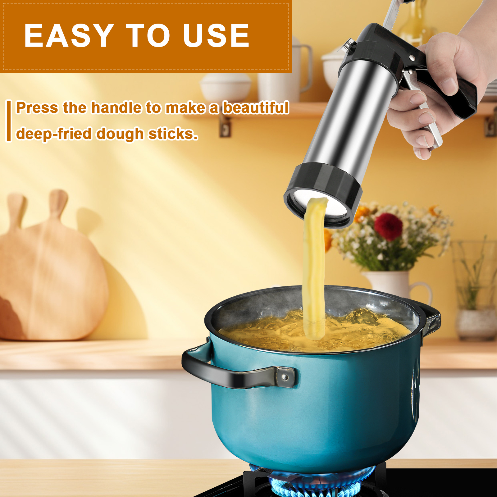 Churro Maker Machine Cookie Pr – обзор и цена Churros Maker Gun