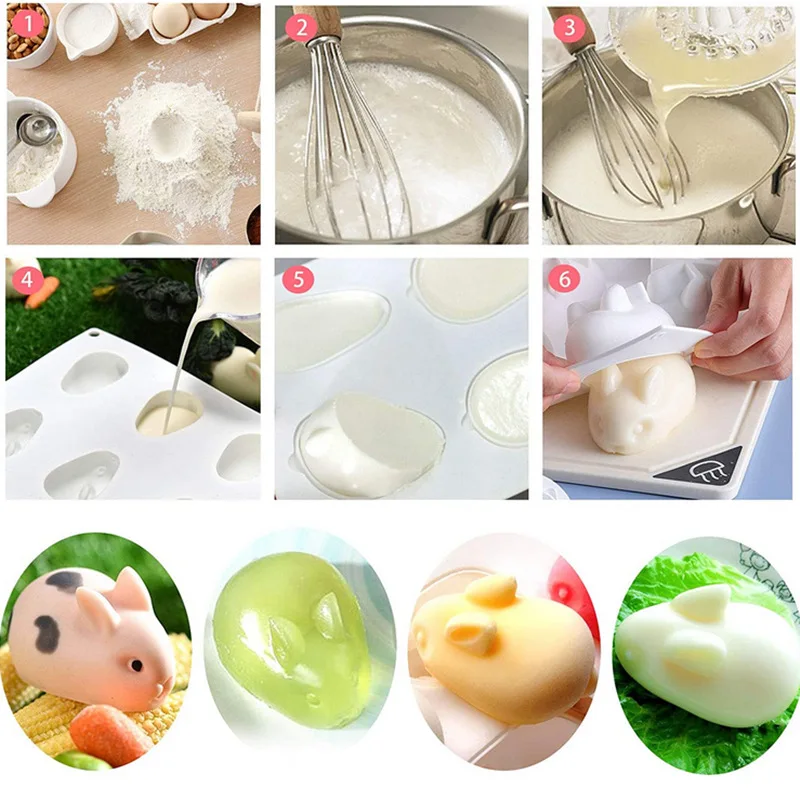 Silicone 3D Bunny Rabbit Cake  – обзор и цена Bunny Cake Mold