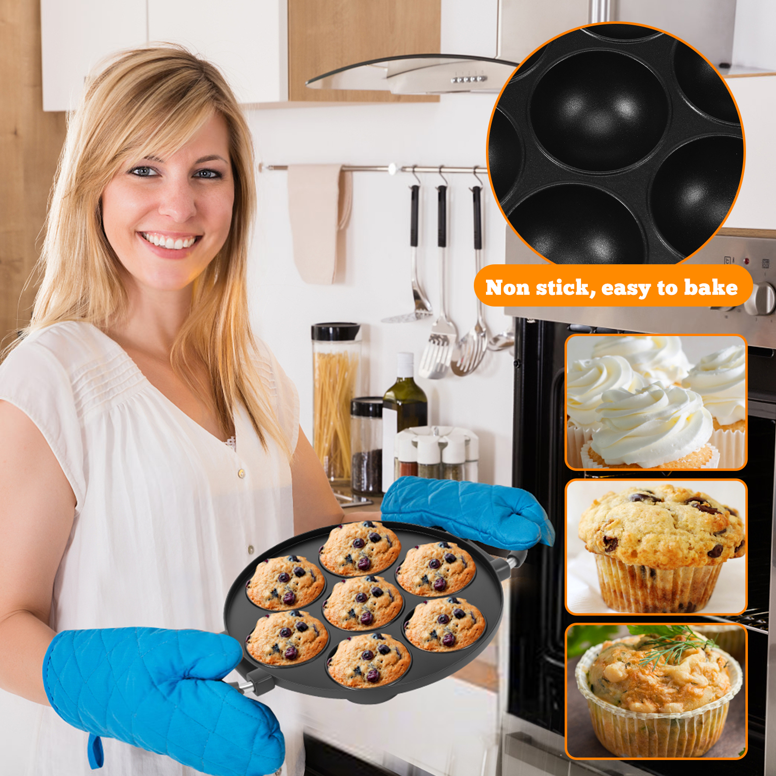 16/7 Holes Takoyaki Pan Alumin – обзор и цена Takoyaki Grill Plate
