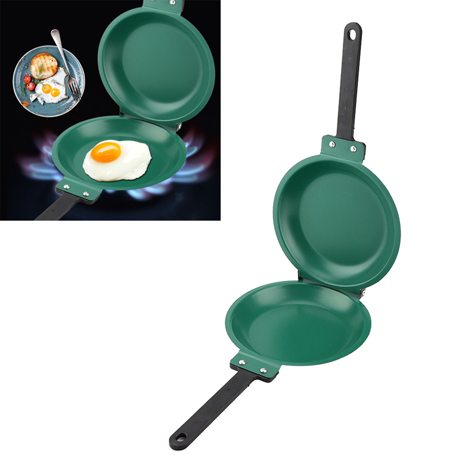 Double Side Titanium Steel Coa – обзор и цена Mini Pancake Griddle