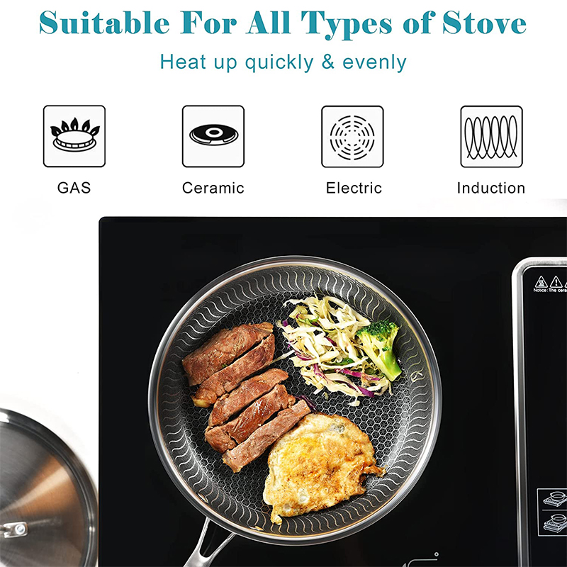 LMETJMA Stainless Steel Frying – обзор и цена Danish Pancake Pan