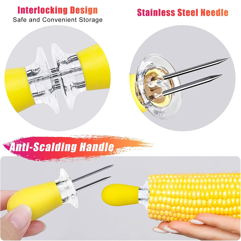 LMETJMA 12pcs/set Corn Holders – обзор и цена Corn Dog Stick
