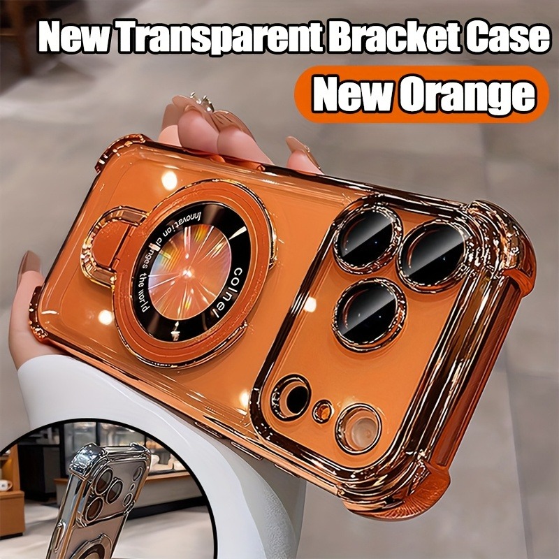 Luxury Plating Phone Case for  – обзор и цена Taco Stand Holder