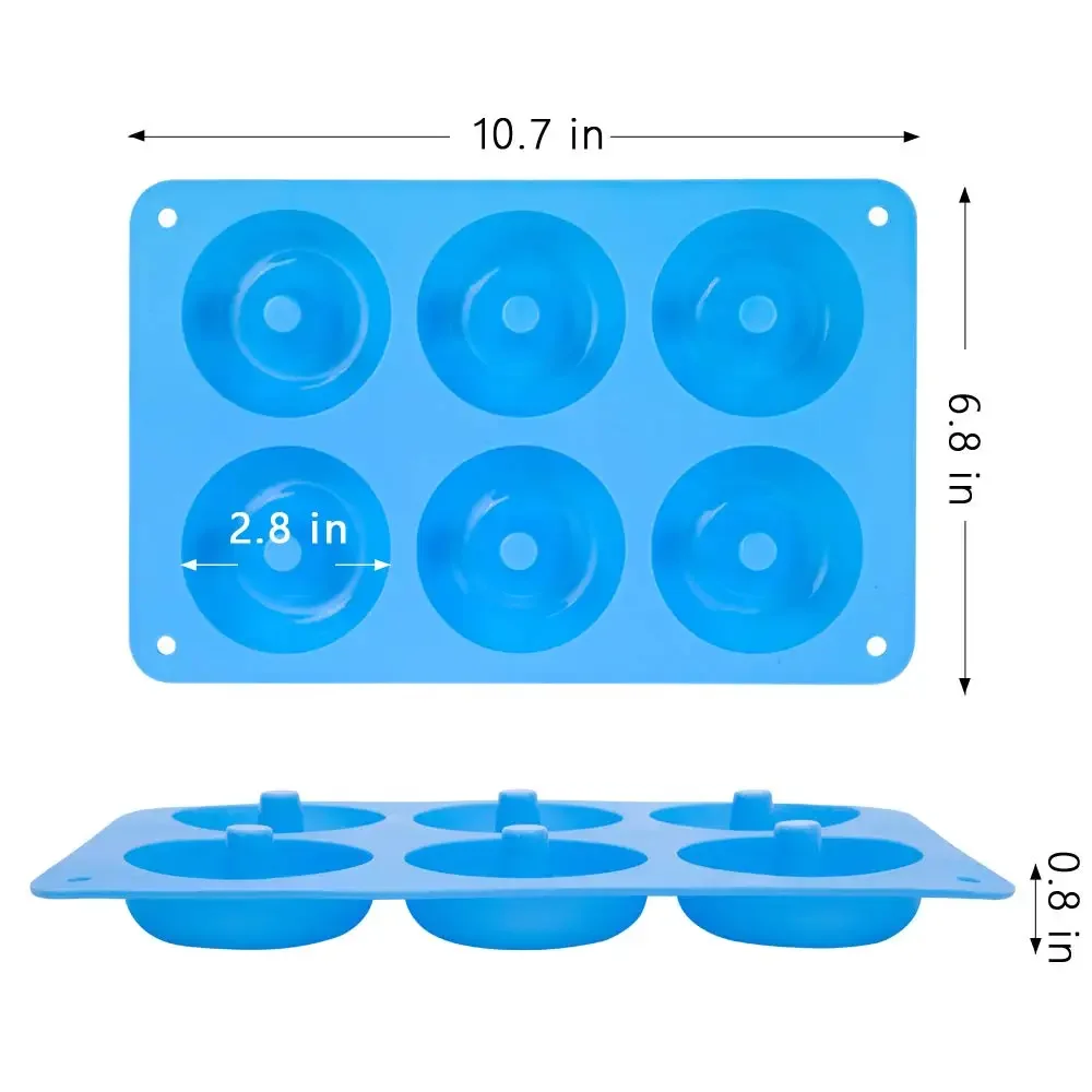 1/2pcs Silicone Muffins Donut  – обзор и цена Donut Mold Silicone