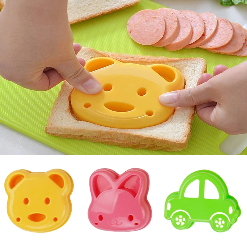 2pcs Sandwich Mould Bear Cat R – обзор и цена Bunny Cake Mold