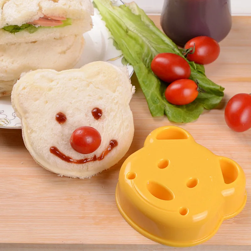 2pcs Sandwich Mould Bear Cat R – обзор и цена Bunny Cake Mold