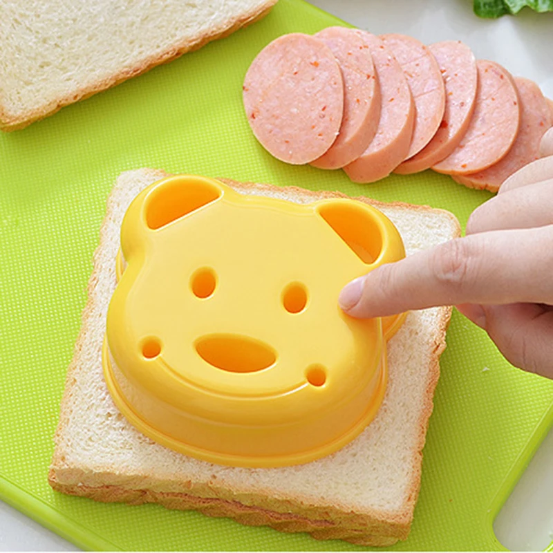 2pcs Sandwich Mould Bear Cat R – обзор и цена Bunny Cake Mold