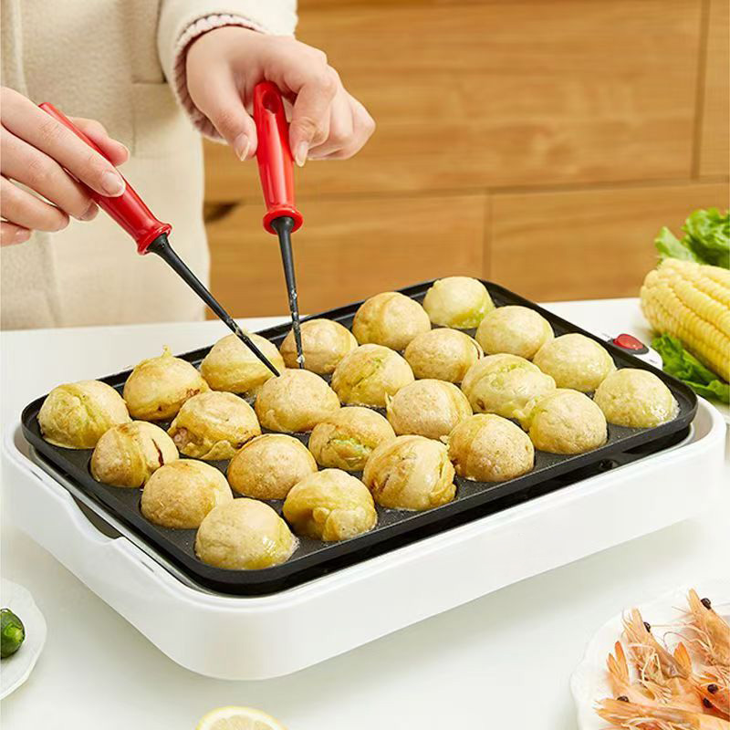 220V Chibi Maruko Baking Machi – обзор и цена Takoyaki Grill Plate
