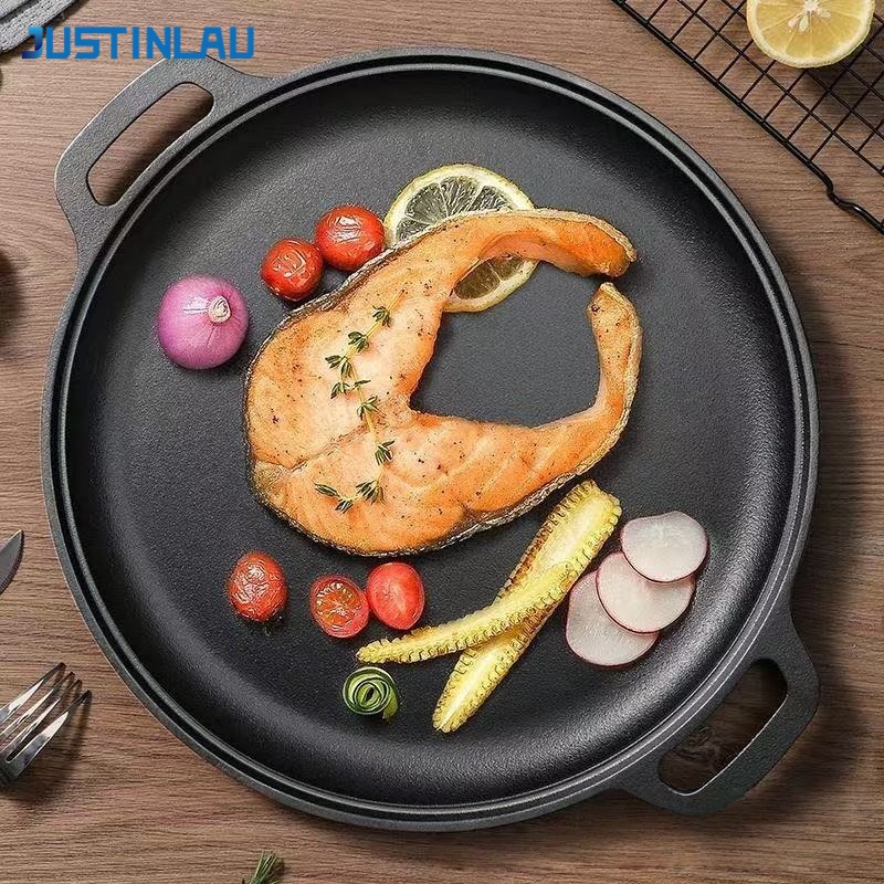 JUSTINLAU Double-Ear Frying Pa – обзор и цена Mini Pancake Griddle