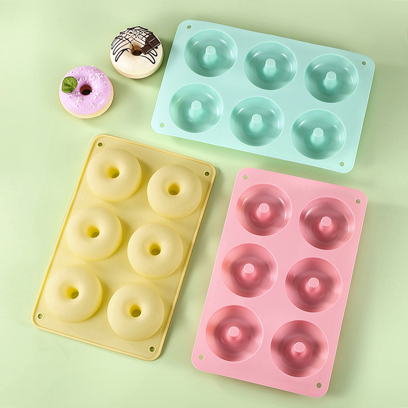 6 Donut Cake Silicone Molds Ki – обзор и цена Donut Mold Silicone