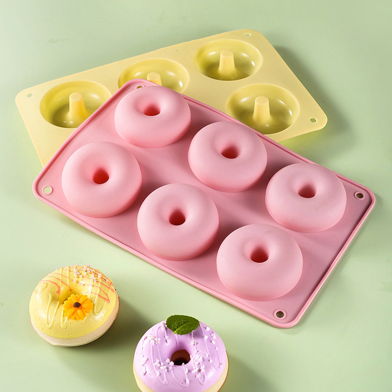 6 Donut Cake Silicone Molds Ki – обзор и цена Donut Mold Silicone