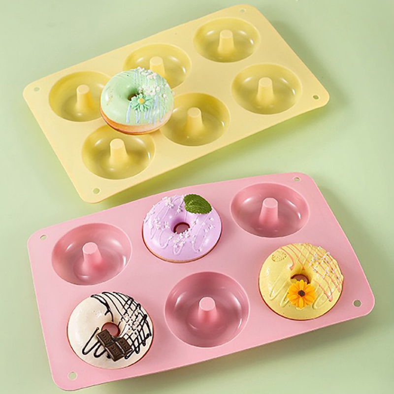 6 Donut Cake Silicone Molds Ki – обзор и цена Donut Mold Silicone