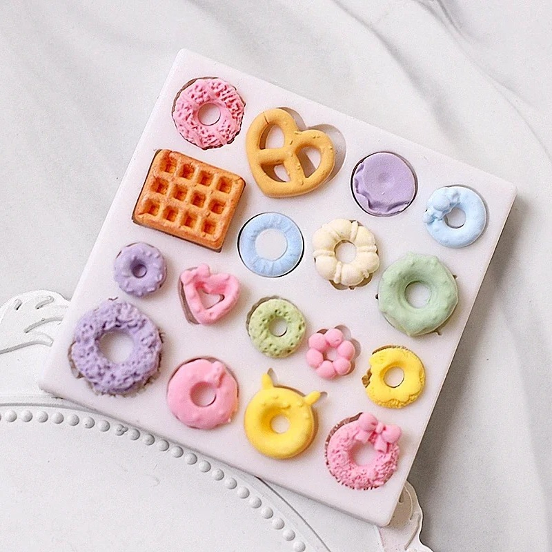 Cute Bunny Bear Carrot House S – обзор и цена Donut Mold Silicone