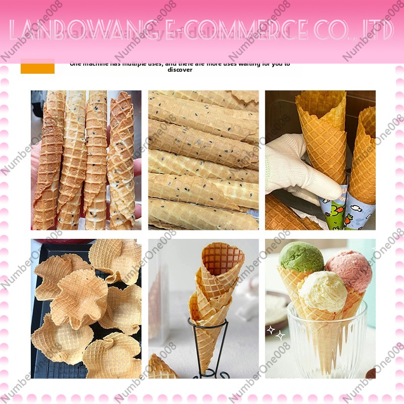 Electric Crispy Ice Cream Cone – обзор и цена Waffle Cone Maker
